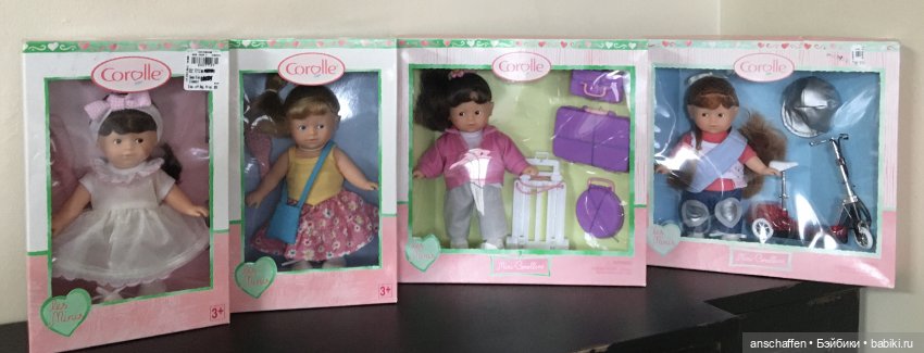 6 лет на сайте: зимние Corolle