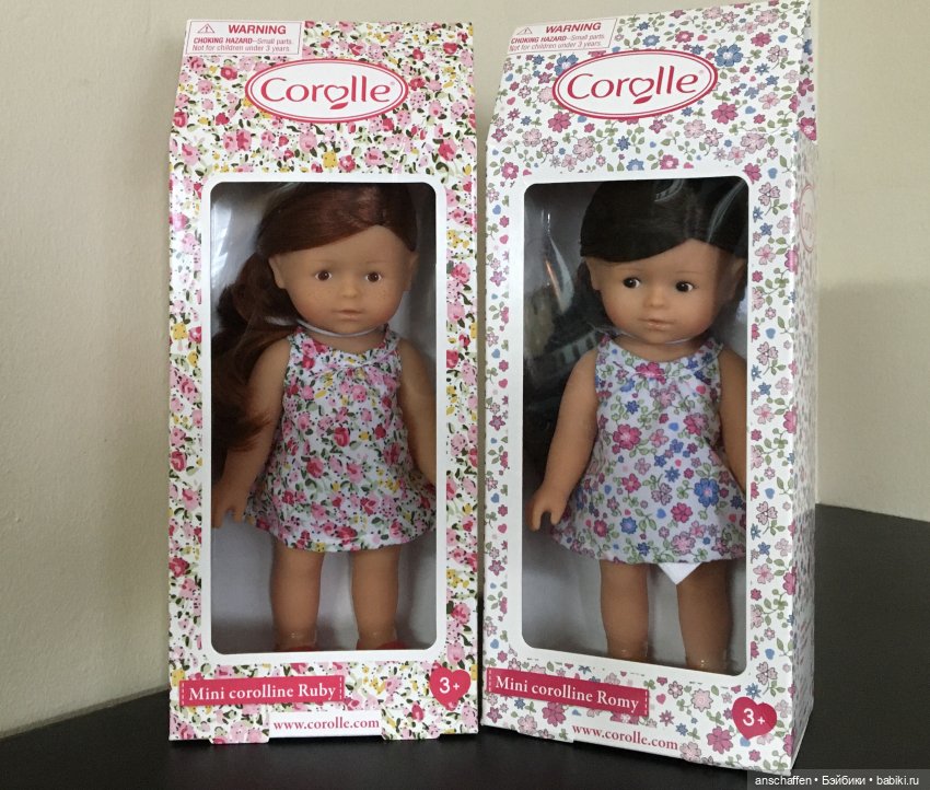 6 лет на сайте: зимние Corolle