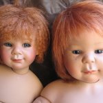 Сравнение куколок Susi Eimer для Готц и для Черепашки Шильдкрёт