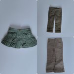 Юбочка и вельветовые брючки для Паолы