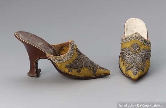 Обувь рококо | Бэйбики Обувь рококо — Одежда и обувь для кукол своими руками: фото (фото 3)