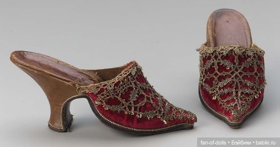 Обувь рококо | Бэйбики Обувь рококо — Одежда и обувь для кукол своими руками: фото (фото 2)
