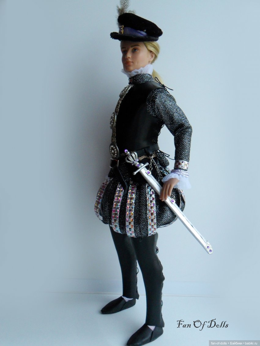 Среди роз кавалер пророс — Одежда и обувь для кукол своими руками: фото (фото 6)