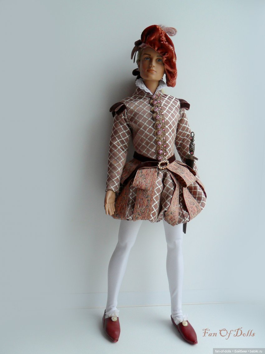 Среди роз кавалер пророс — Одежда и обувь для кукол своими руками: фото (фото 4)