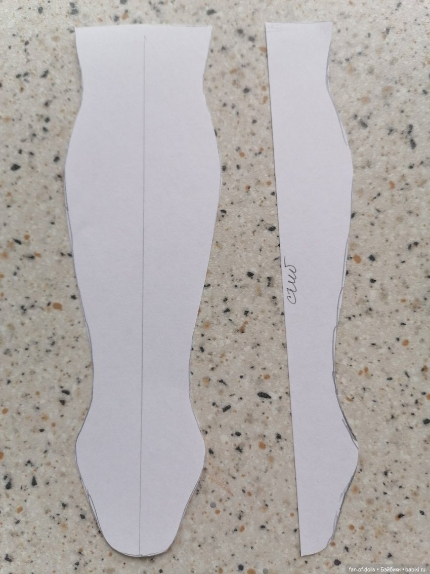 МК чулки для куклы — Одежда и обувь для кукол своими руками: фото (фото 4)
