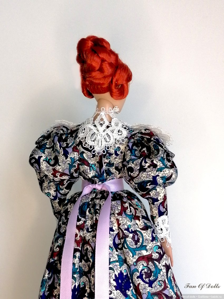 Барышня-крестьянка — Одежда и обувь для кукол своими руками: фото (фото 6)