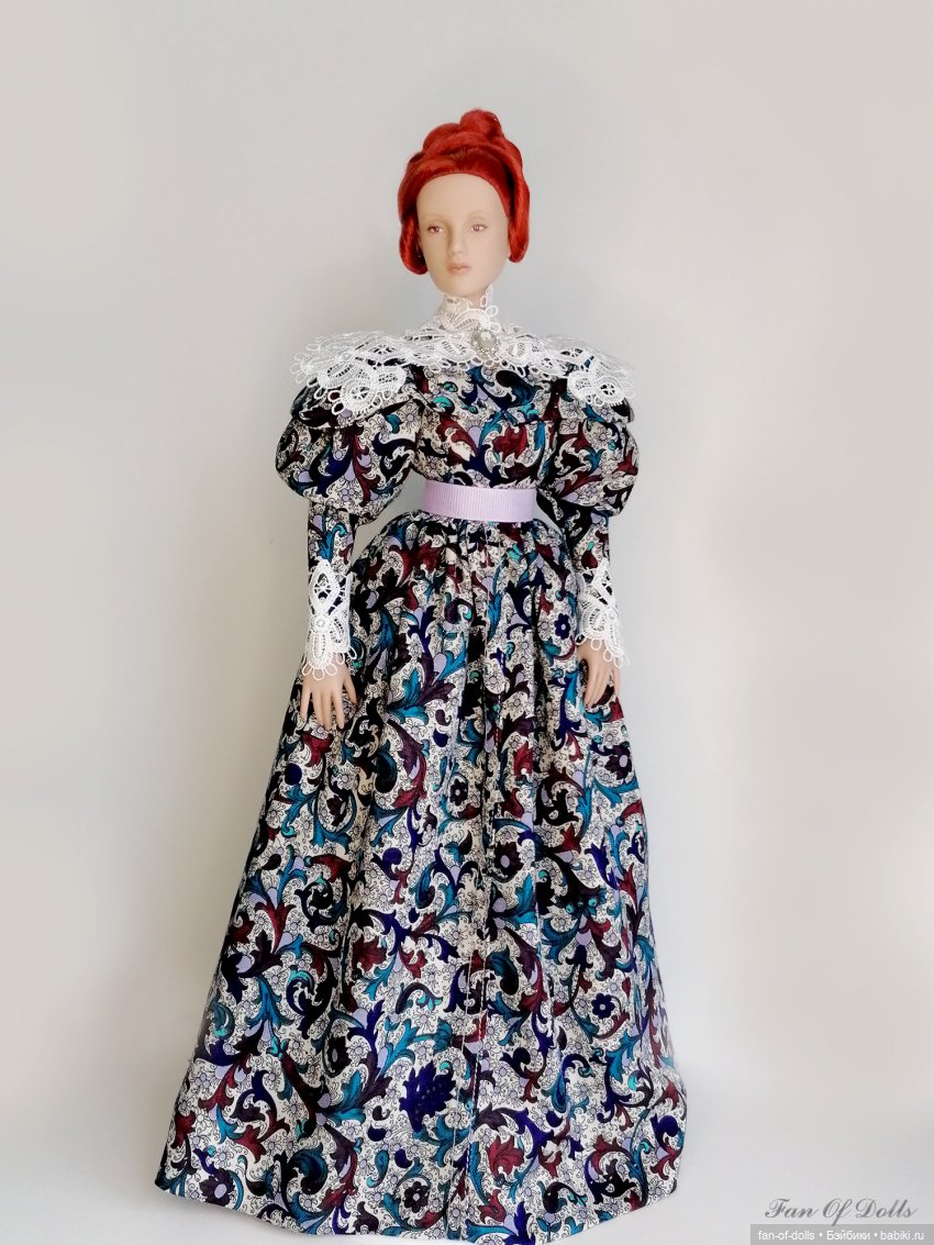 Барышня-крестьянка — Одежда и обувь для кукол своими руками: фото (фото 4)