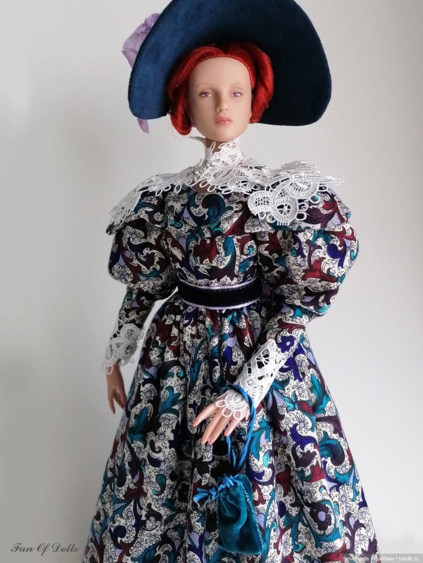 Барышня-крестьянка — Одежда и обувь для кукол своими руками: фото (фото 7)