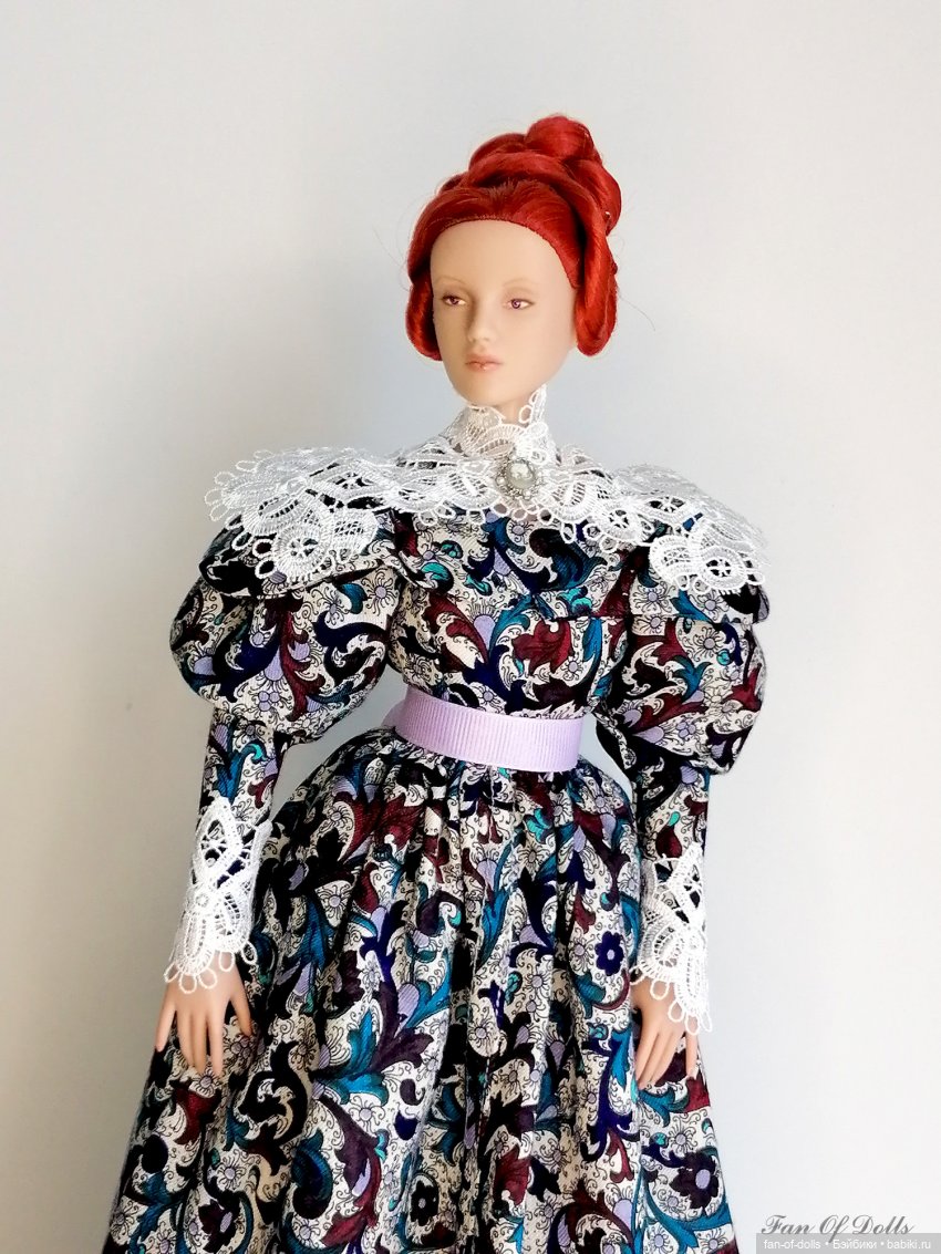 Барышня-крестьянка — Одежда и обувь для кукол своими руками: фото (фото 5)