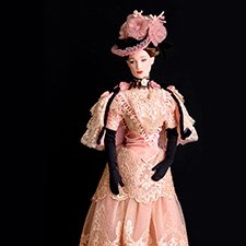 Костюм в стиле модерн "Актриса" для кукол Тоннер 40 см