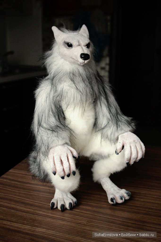 Фентези животные — Игрушки в смешанной технике (мех и глина): Арт (фото 2)