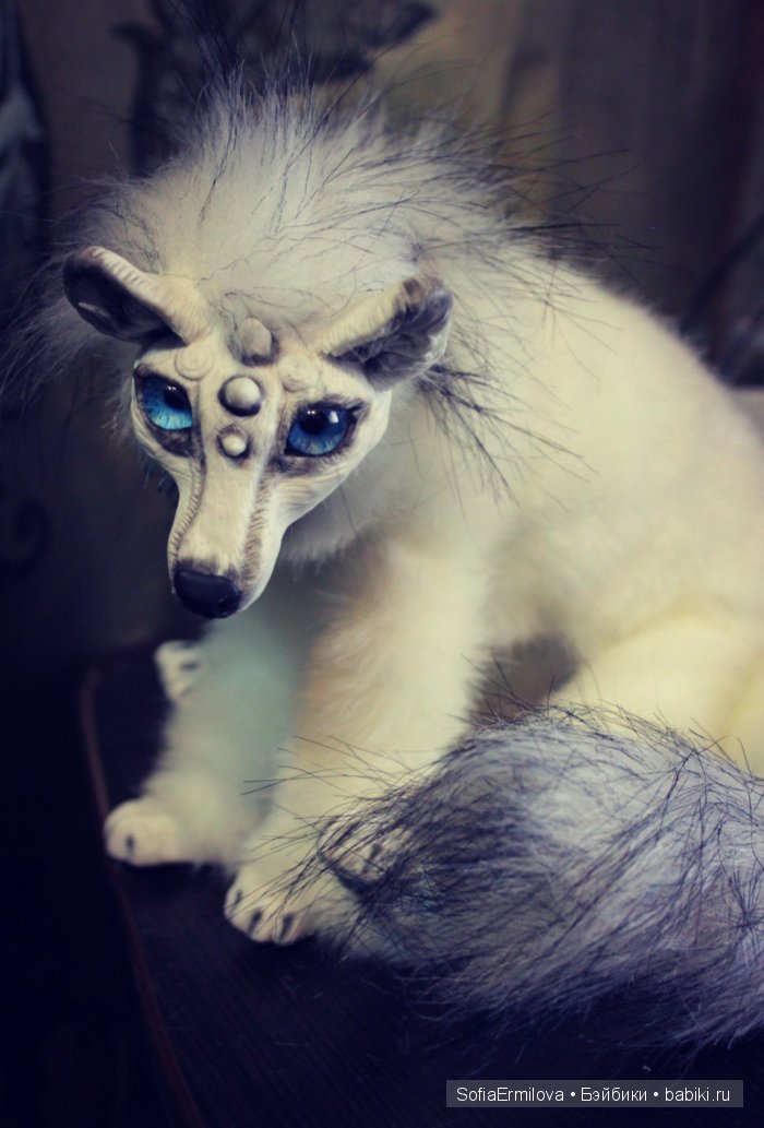 Фентези животные — Игрушки в смешанной технике (мех и глина): Арт (фото 8)