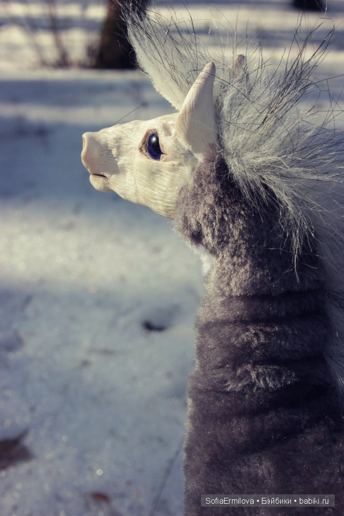 Лошадь. Игрушка ручной работы (фото 6)