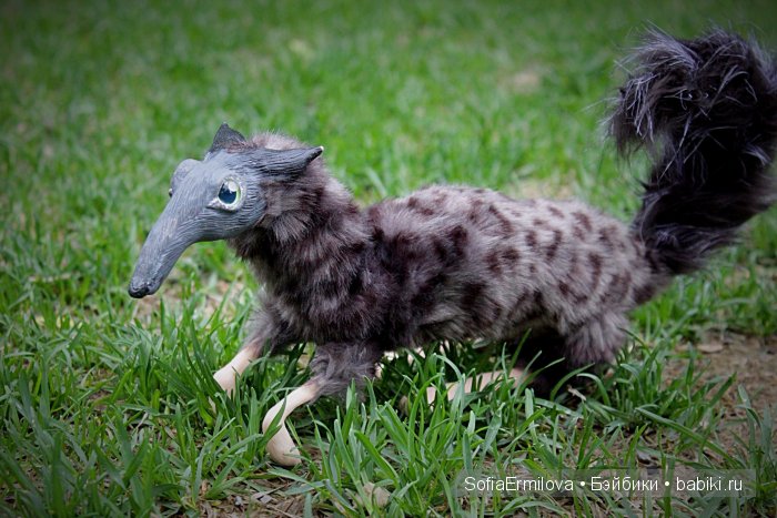 Фентези зверь, игрушка ручной работы (фото 8)