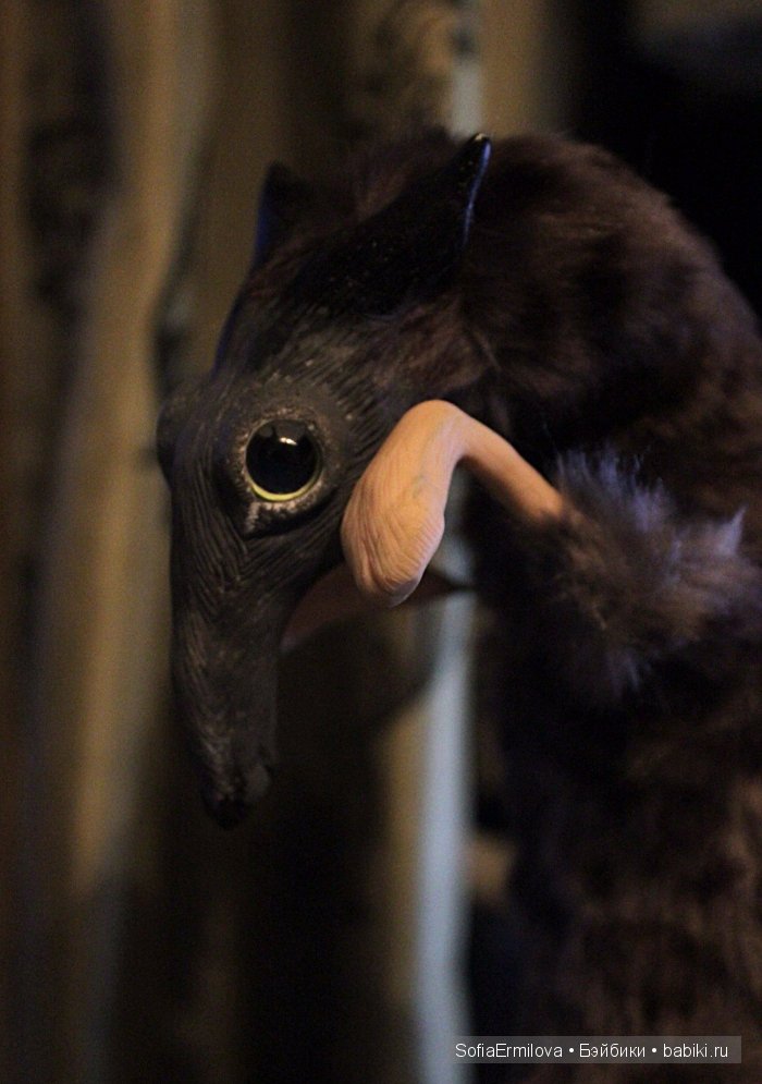 Фентези зверь, игрушка ручной работы (фото 3)