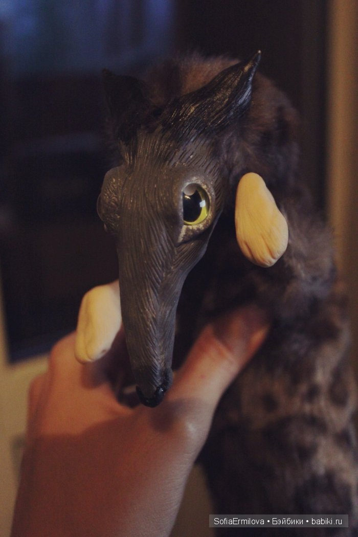 Фентези зверь, игрушка ручной работы (фото 2)