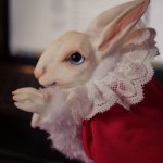 Белый кролик. Авторские игрушки