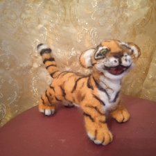 продам игрушки из шерсти, тигренок продам игрушки из шерсти, тигренок