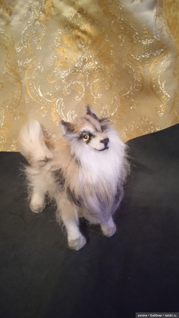 Игрушки из шерсти- новый зверь (фото 10)