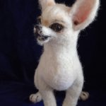 игрушки -собаки из шерсти