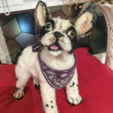 игрушки -ДРУГ  из шерсти