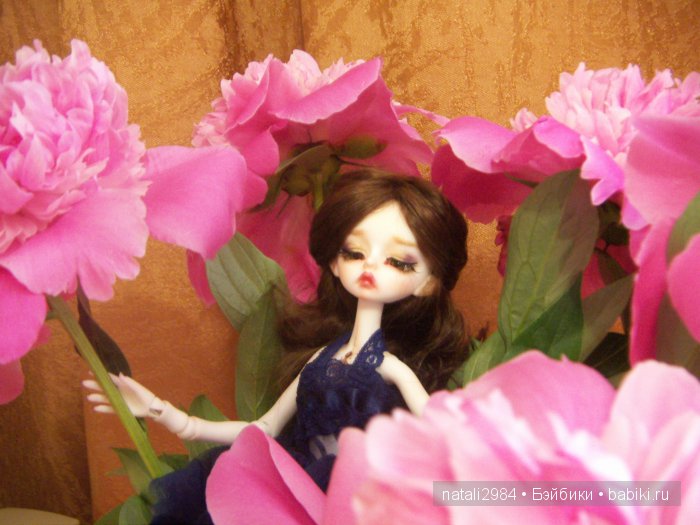 Розовые пионы — Куклы Doll Chateau (Доллшато): BJD (БЖД) (фото 2)