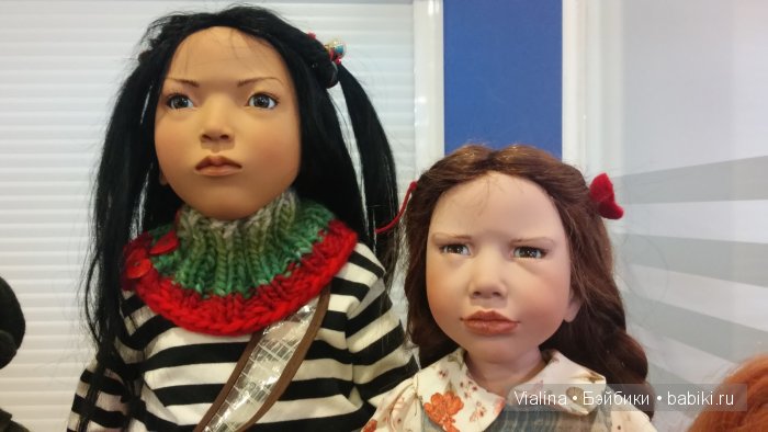 Выставка кукол и мишек Puppen-Festtage Eschwege 2015 в Эшвеге. Фотообзор. Часть 1-ая - кукольная