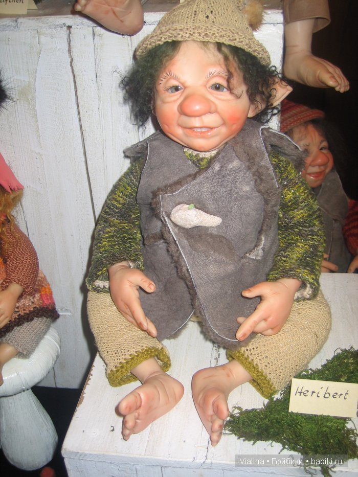 Выставка кукол и мишек "Eschwege 2008" в г. Эшвеге. Часть 2-ая. Эльфы, Тролли, Феи