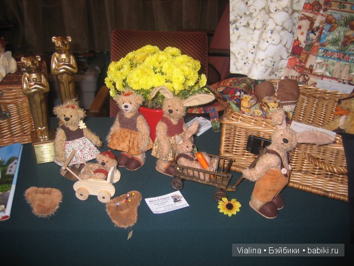 Выставка кукол и медведей "Eschwege 2008" в г. Эшвеге - 3-я заключительная часть - Мишки и Ко