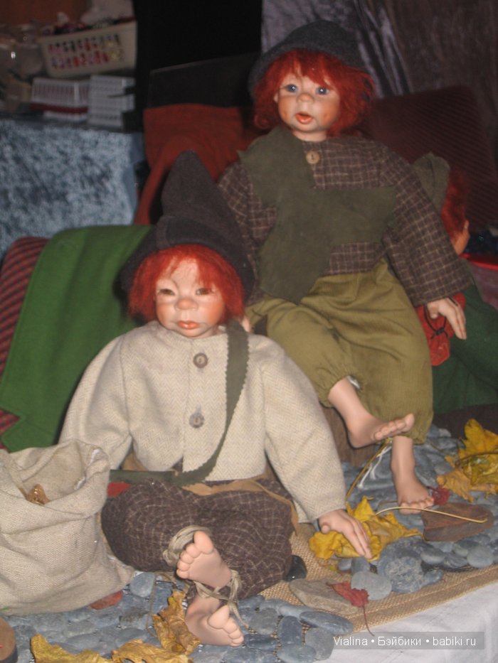 Выставка кукол и медведей Eschwege 2008 в г. Эшвеге. Эльфы, Тролли, Феи