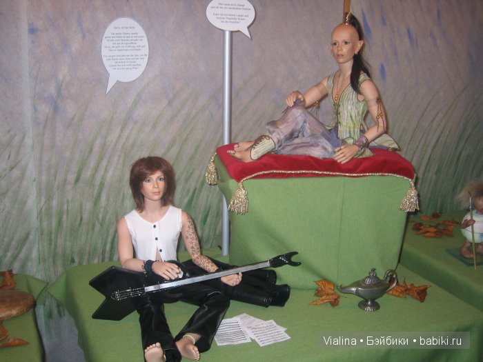 Выставка кукол и медведей Eschwege 2008 в г. Эшвеге. Эльфы, Тролли, Феи