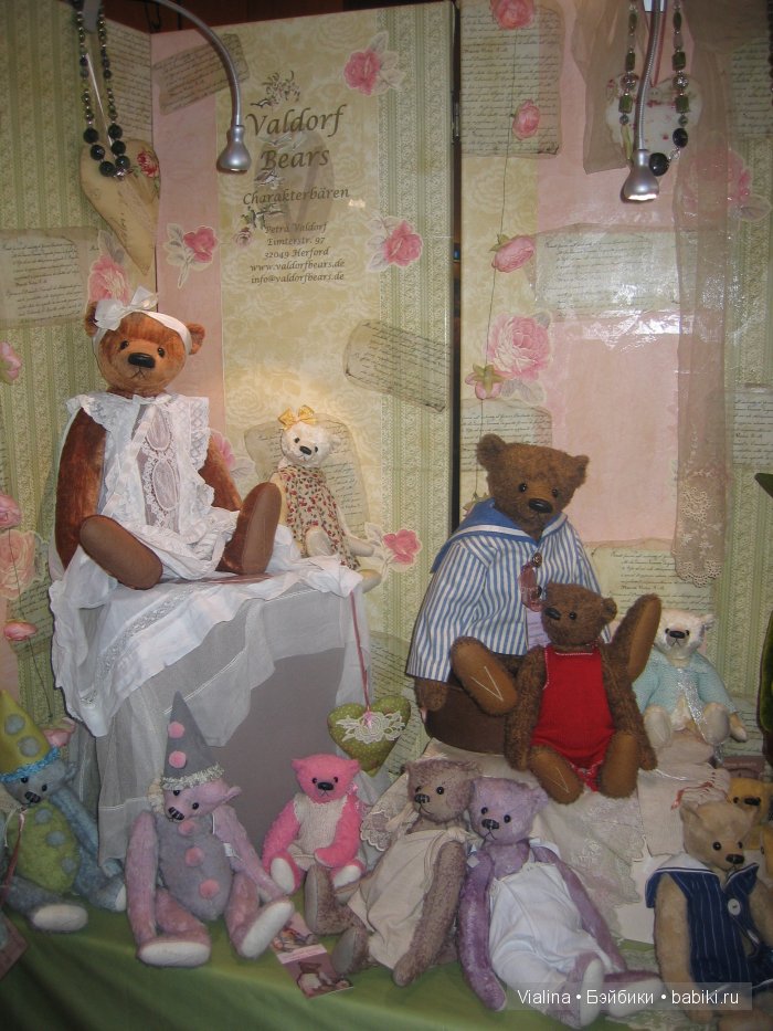 Выставка кукол и медведей "Eschwege 2008" в г. Эшвеге - 3-я заключительная часть - Мишки и Ко (фото 8)