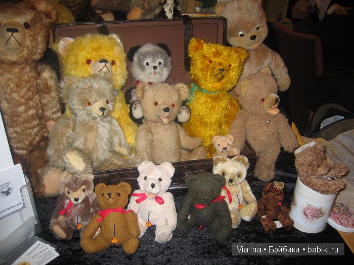 Выставка кукол и медведей "Eschwege 2008" в г. Эшвеге - 3-я заключительная часть - Мишки и Ко (фото 3)