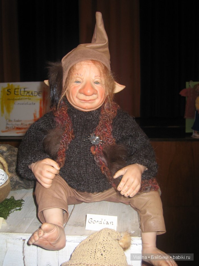 Выставка кукол и мишек "Eschwege 2008" в г. Эшвеге. Часть 2-ая. Эльфы, Тролли, Феи
