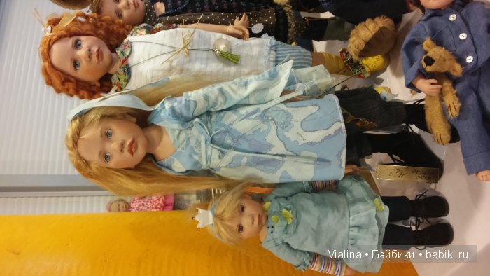 Выставка кукол и мишек Puppen-Festtage Eschwege 2015 в Эшвеге. Фотообзор. Часть 1ая - кукольная