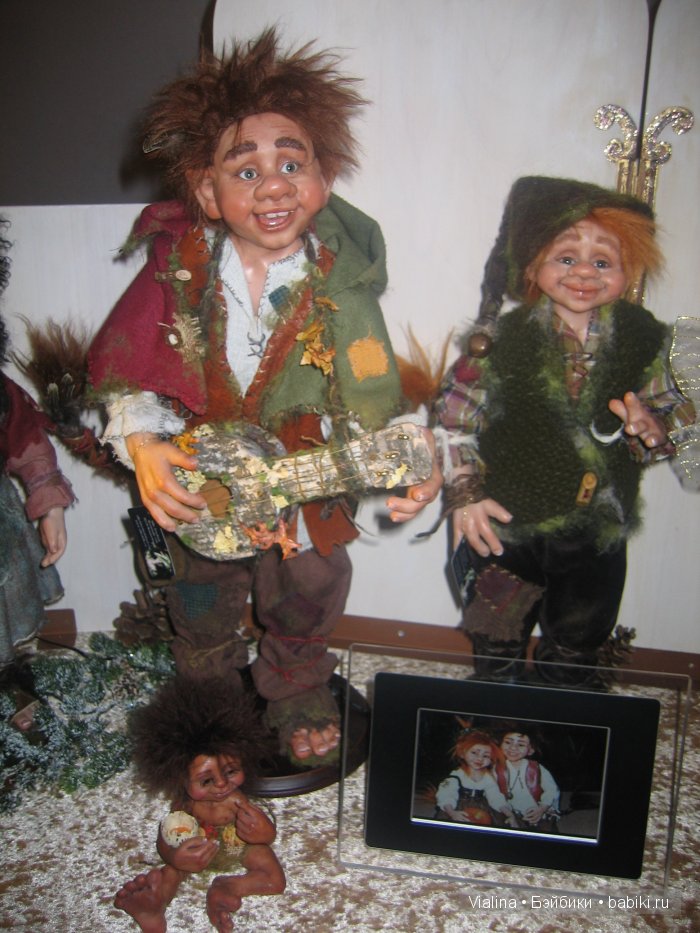 Выставка кукол и медведей Eschwege 2008 в г. Эшвеге. Эльфы, Тролли, Феи