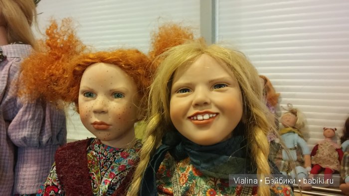 Выставка кукол и мишек Puppen-Festtage Eschwege 2015 в Эшвеге. Фотообзор. Часть 1-ая - кукольная