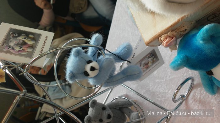 Выставка кукол и мишек Puppen-Festtage Eschwege 2015 в Эшвеге. Часть 2-ая - мишки (фото 4)