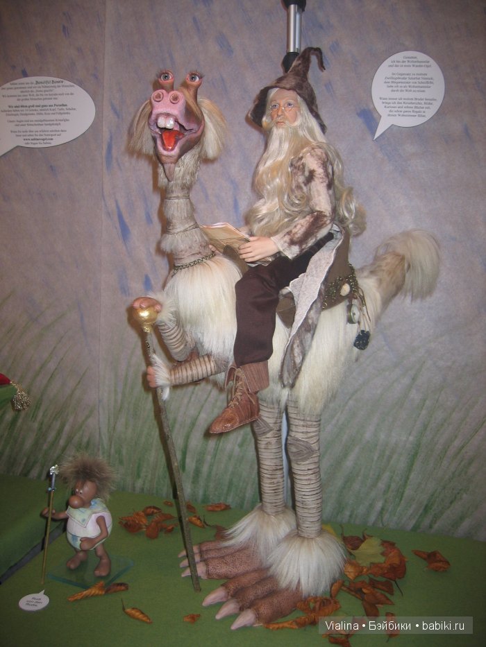 Выставка кукол и мишек "Eschwege 2008" в г. Эшвеге. Часть 2-ая. Эльфы, Тролли, Феи (фото 10)