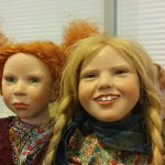 Выставка кукол и мишек Puppen-Festtage Eschwege 2015 в Эшвеге. Фотообзор. Часть 1-ая - кукольная