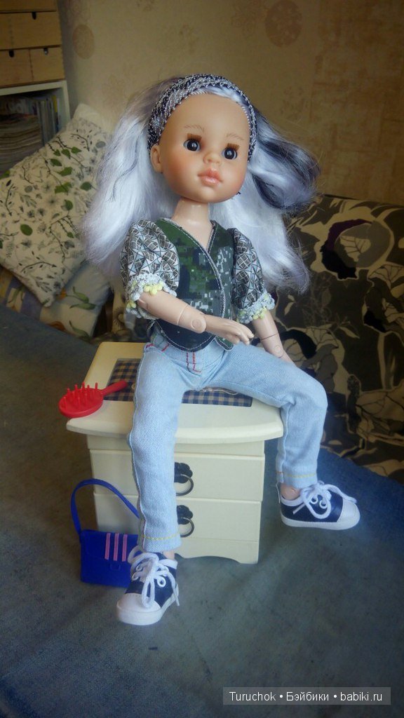 Ангелочек Paola Reina. Знакомство Снежки с новыми подругами (фото 9)