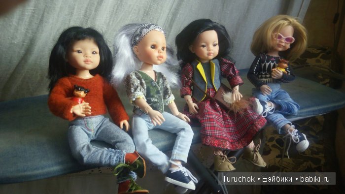 Ангелочек Paola Reina. Знакомство Снежки с новыми подругами