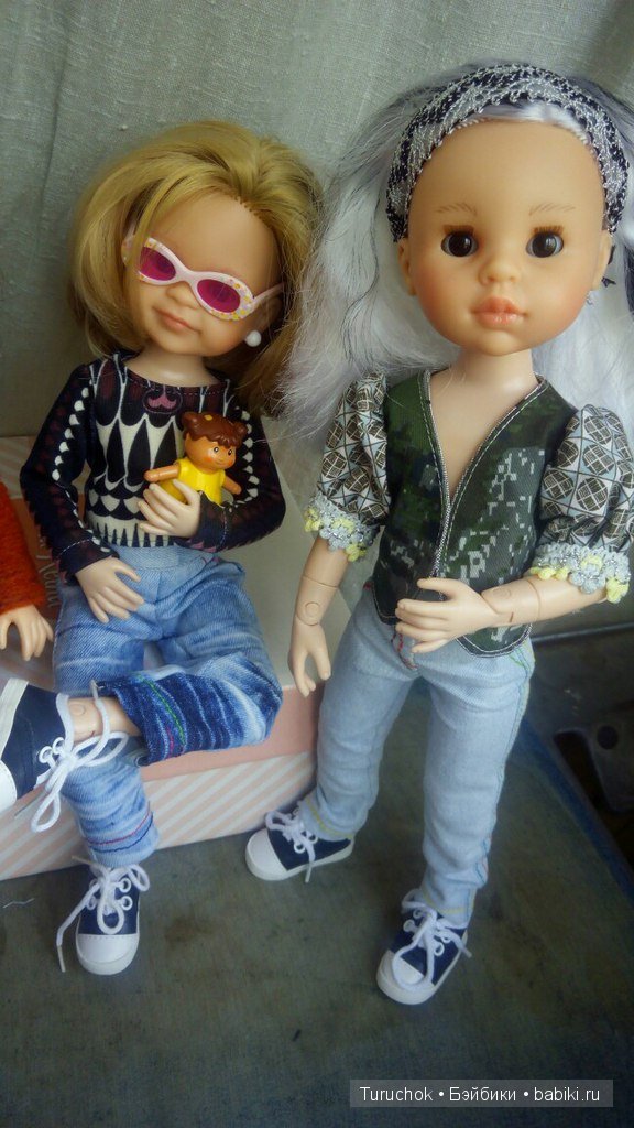 Ангелочек Paola Reina. Знакомство Снежки с новыми подругами