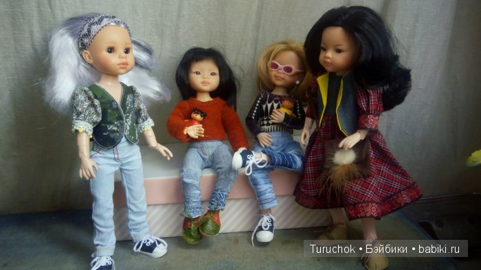 Ангелочек Paola Reina. Знакомство Снежки с новыми подругами