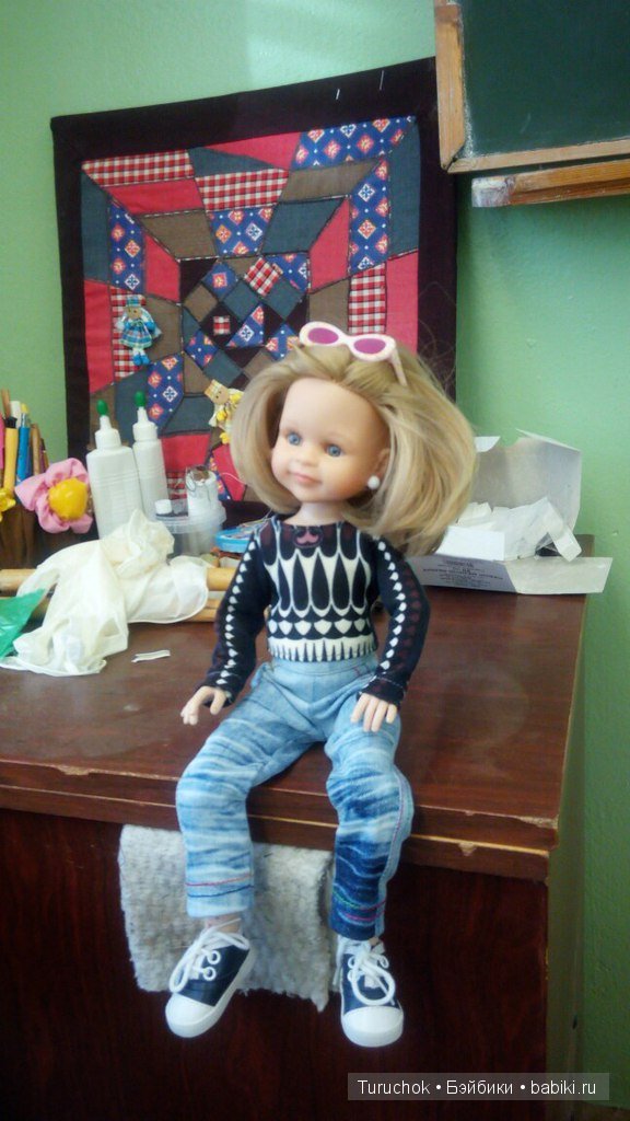 Как Клепа ходила на работу