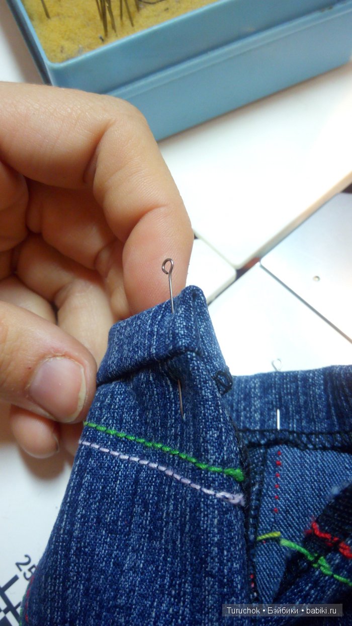 Джинсики на куклу Паола Рейна. Мастер класс