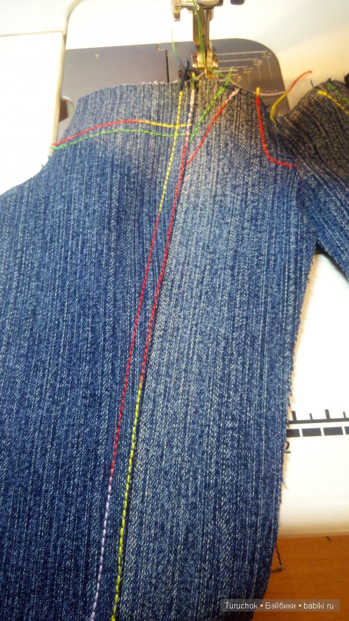 Джинсики на куклу Паола Рейна. Мастер класс