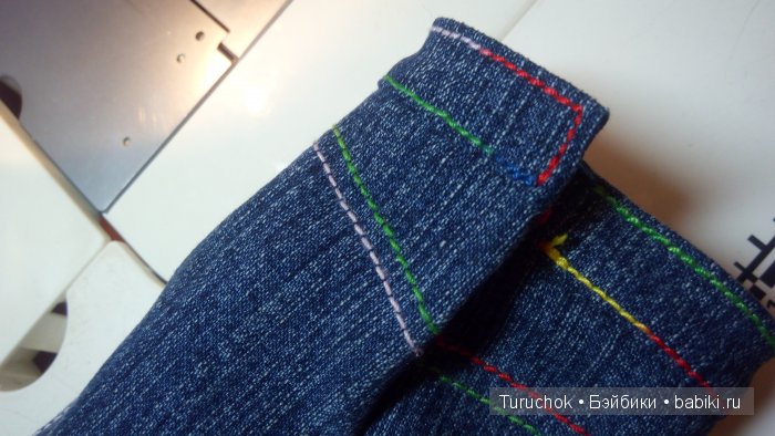 Джинсики на куклу Паола Рейна. Мастер класс