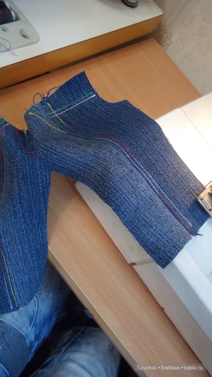 Джинсики на куклу Паола Рейна. Мастер класс