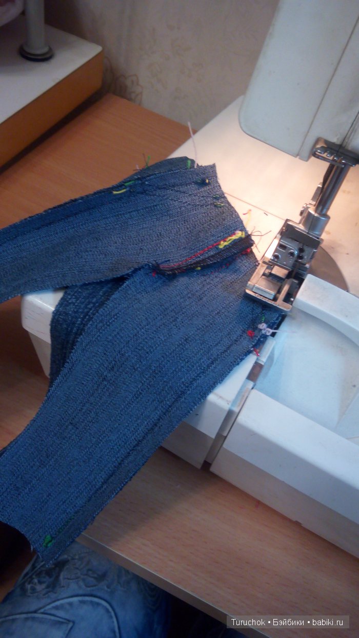 Джинсики на куклу Паола Рейна. Мастер класс (фото 8)